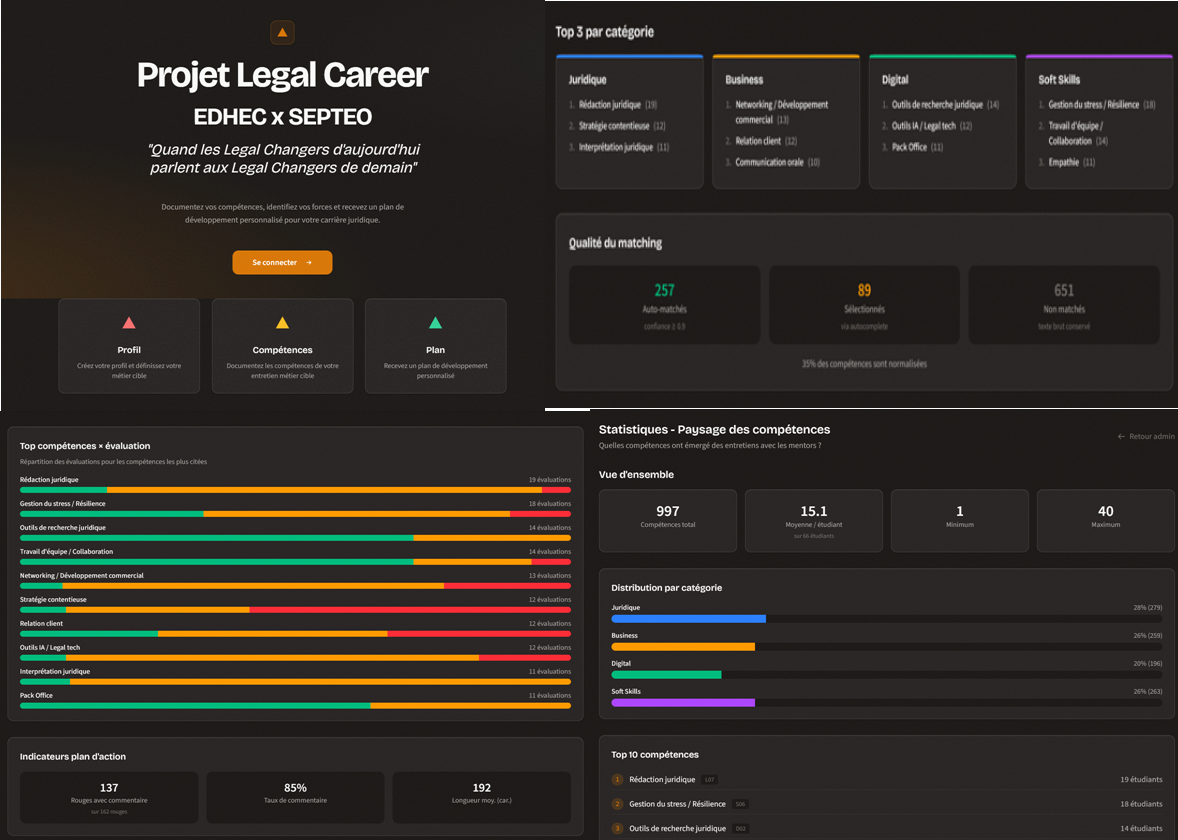 Legal Career Screenshot